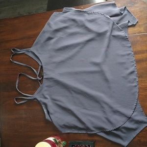 Spaghetti strap tank top